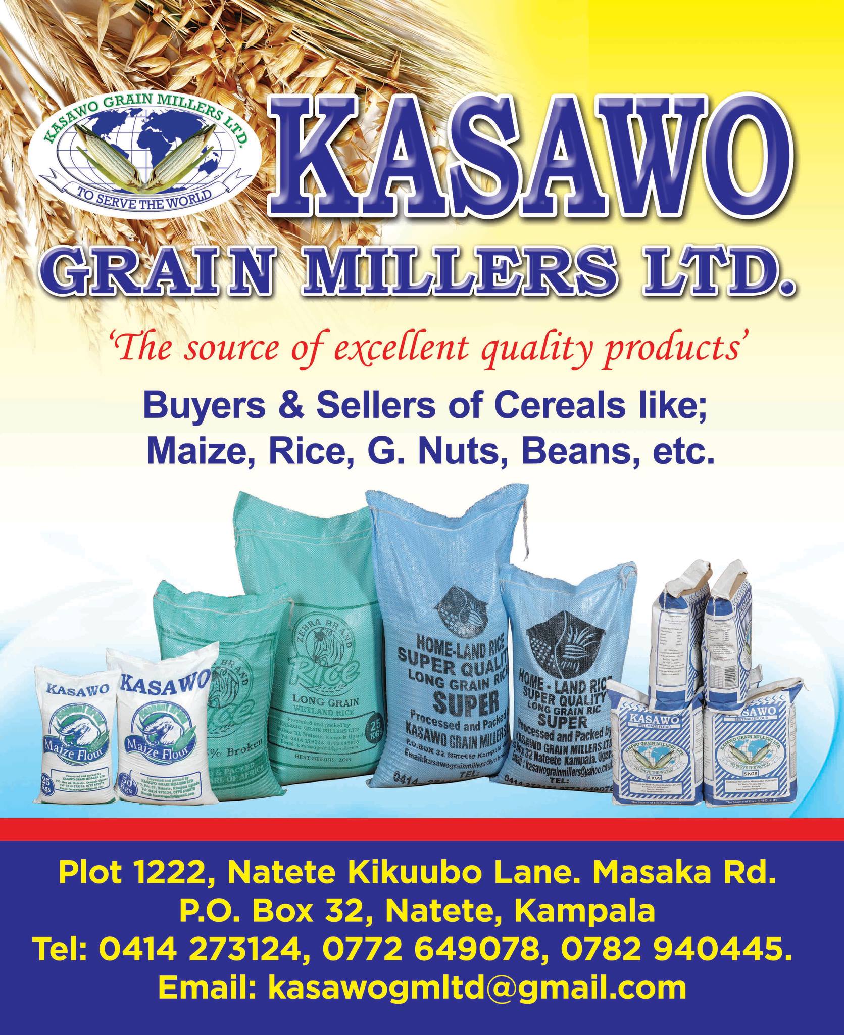 Kasawo Grain Miller's Ltd